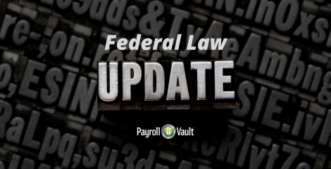 Federal Law Alert March 17, 2021 - American Rescue Plan Act Signed Into Law